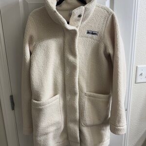 Columbia Cream Teddy Jacket Cozy Outerwear